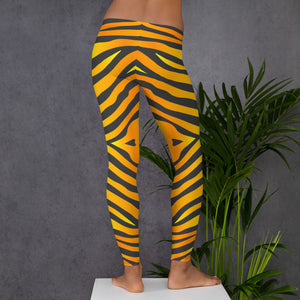 Leggings with Tiger Pattern