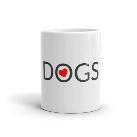 Image of Love Dogs mug from Long Living Pets
