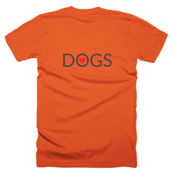 Love Dogs short sleeve men's t-shirt