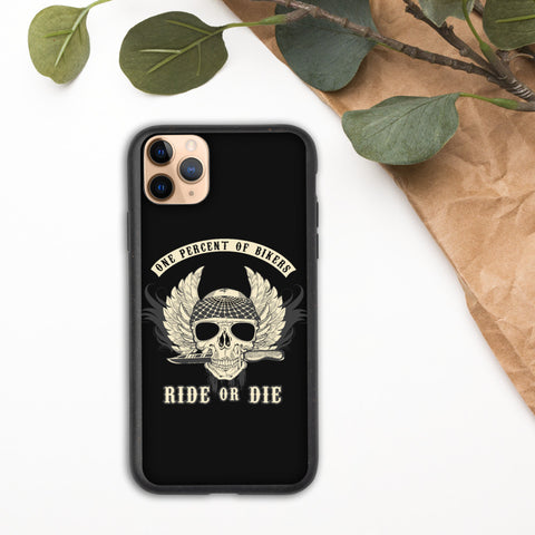 Image of Ride or Die Biker Phone Case - Biodegradable phone case