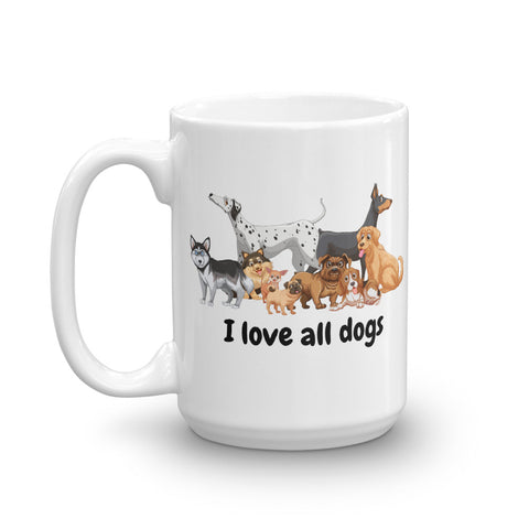 Image of I love all Dogs Mug
