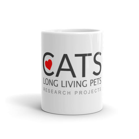Image of Long Living Pets Research Love Cats Mug