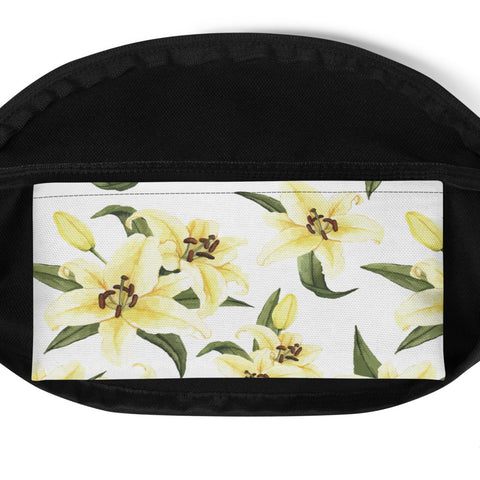 Image of Summer Fanny Pack- Watercolor Lily Design