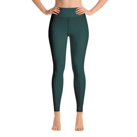 Image of Dark Turquoise Yoga Leggings