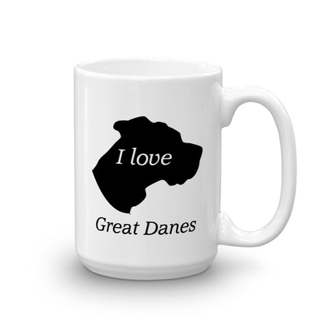 Image of I love Great Danes Mug