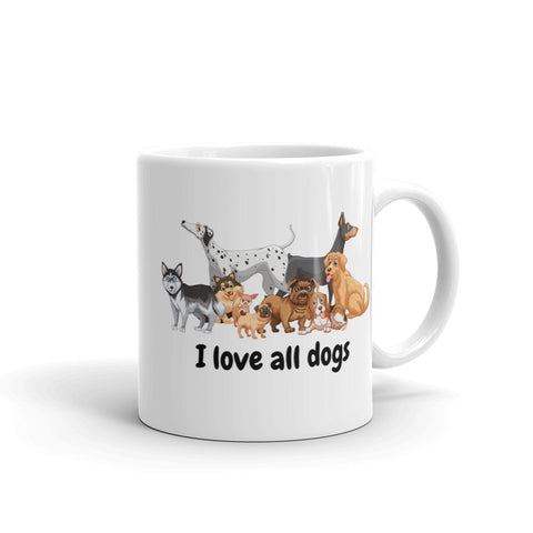 Image of I love all Dogs Mug