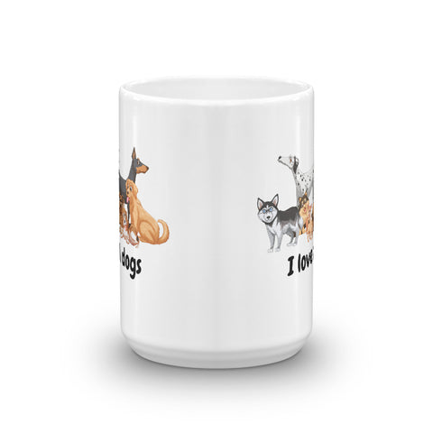 Image of I love all Dogs Mug