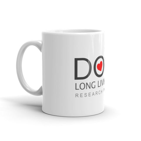 Image of Long Living Pets Research Love Dogs Mug