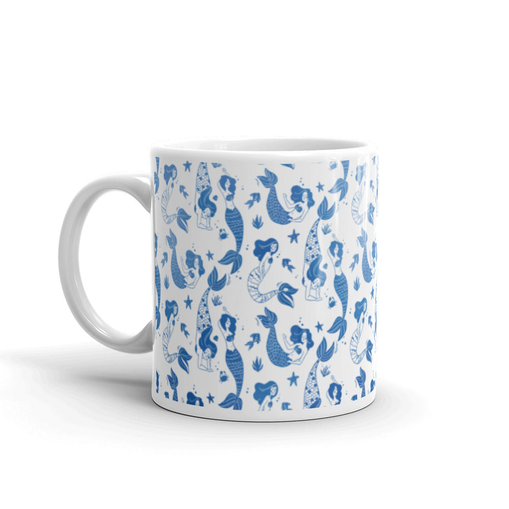 Blue Mermaid Coffee Mug