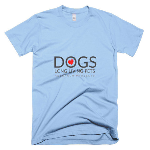 Image of Love dogs t-shirt from long living pets research projects