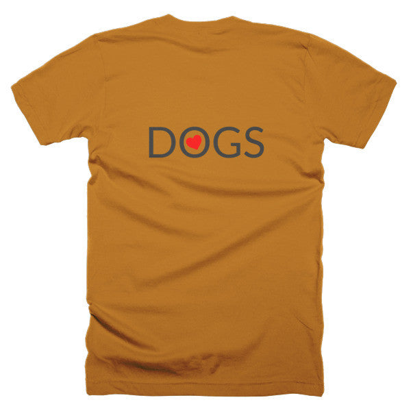 Love Dogs short sleeve men's t-shirt