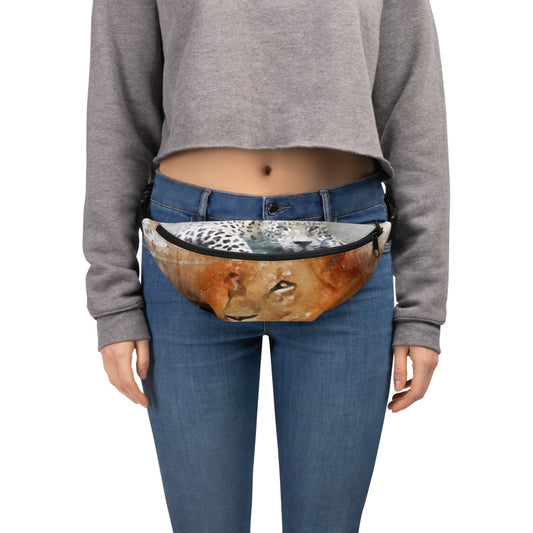 Lion and Leopard - Fanny Pack
