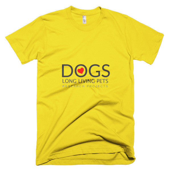 Love dogs t-shirt from long living pets research projects