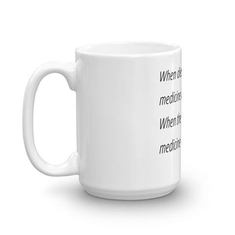 Image of When diet is wrong - Mug