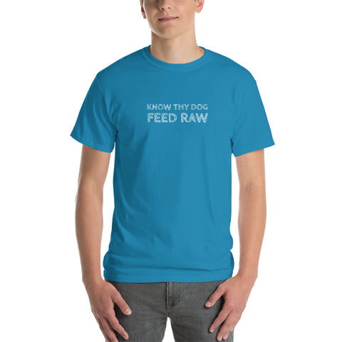Image of Know Thy Dog Feed Raw - Short-Sleeve T-Shirt