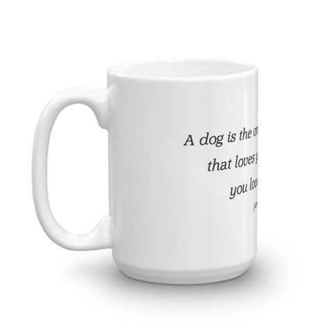 Image of Love from dog - Mug
