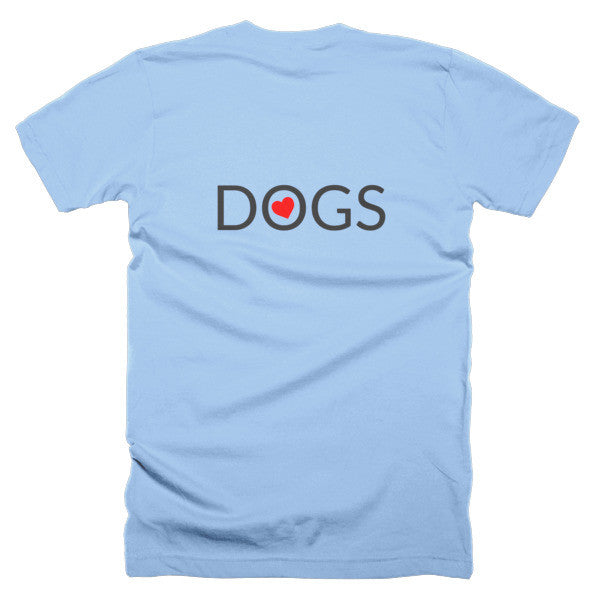 Love Dogs short sleeve men's t-shirt