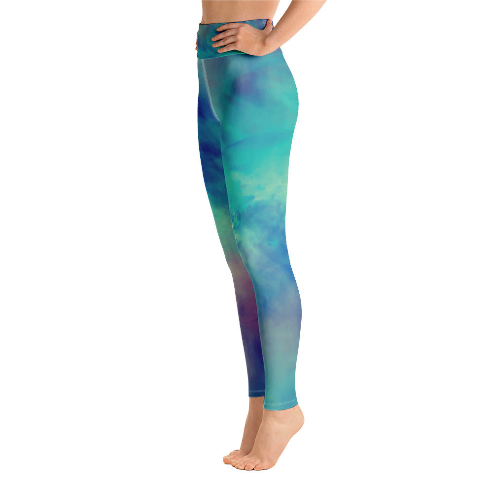 Watercolor Yoga Leggings