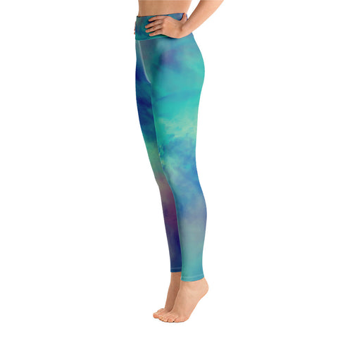 Image of Watercolor Yoga Leggings
