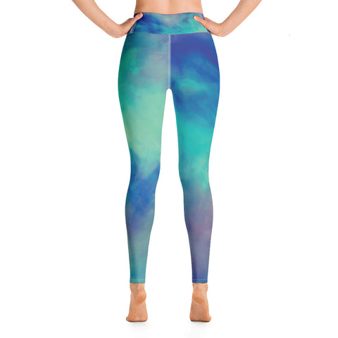 Image of Watercolor Yoga Leggings
