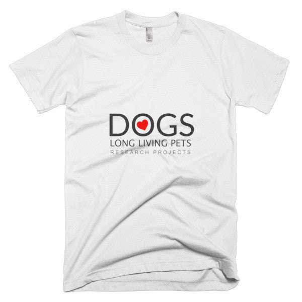Love dogs t-shirt from long living pets research projects