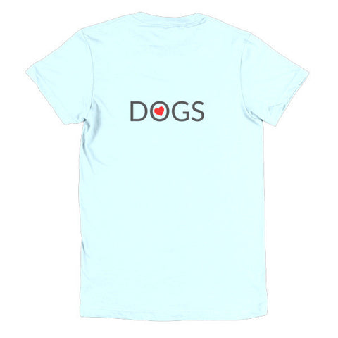 Image of Love Dogs short sleeve women's t-shirt