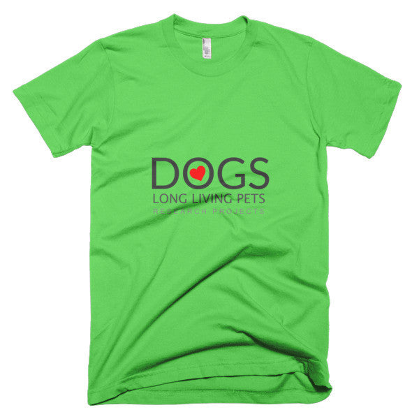 Love dogs t-shirt from long living pets research projects