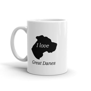 I love Great Danes Mug