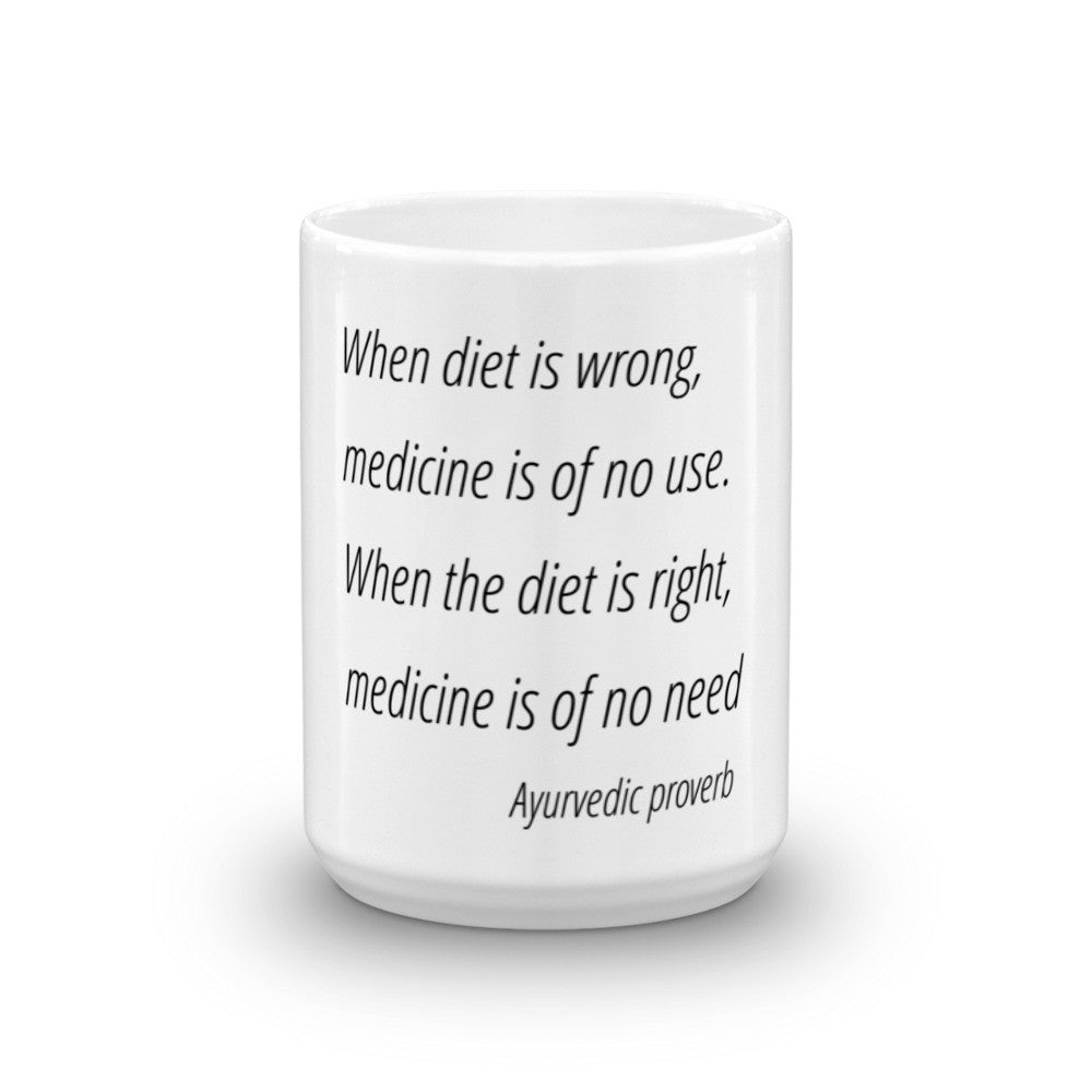 When diet is wrong - Mug