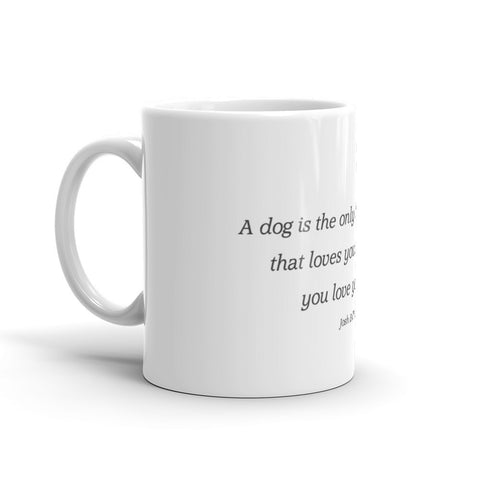 Image of Love from dog - Mug
