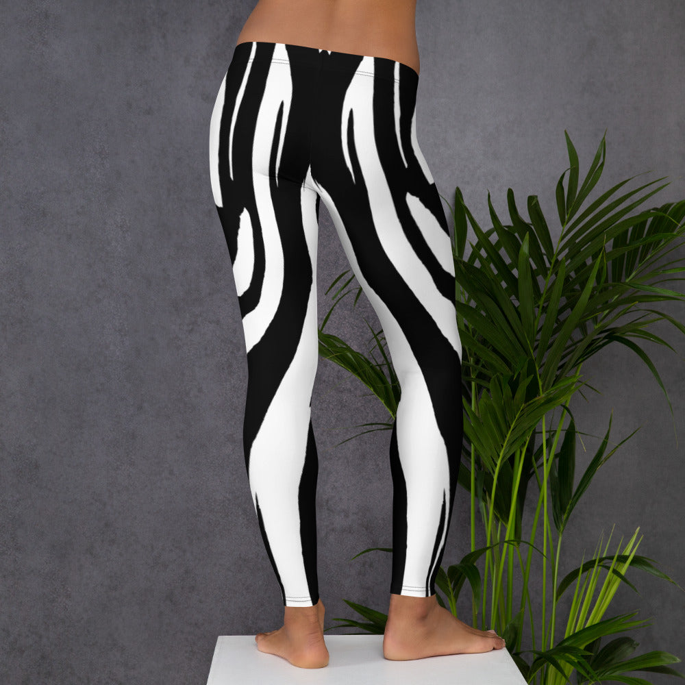 Leggings zebra pattern