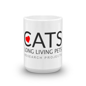 Long Living Pets Research Love Cats Mug