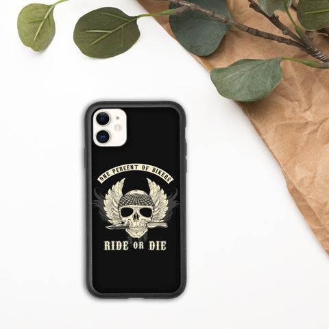 Ride or Die Biker Phone Case - Biodegradable phone case