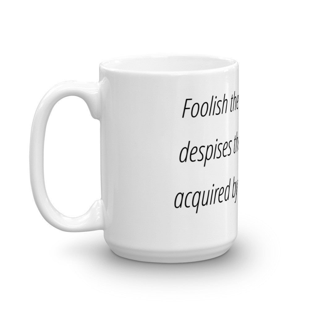 Foolish the doctor who - Mug