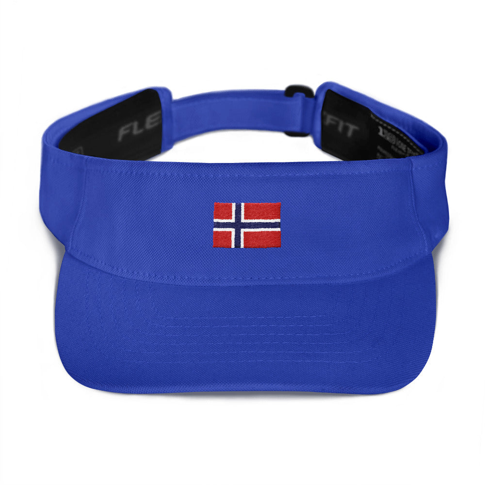 Norwegian Flag Visor