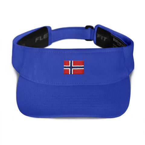 Image of Norwegian Flag Visor