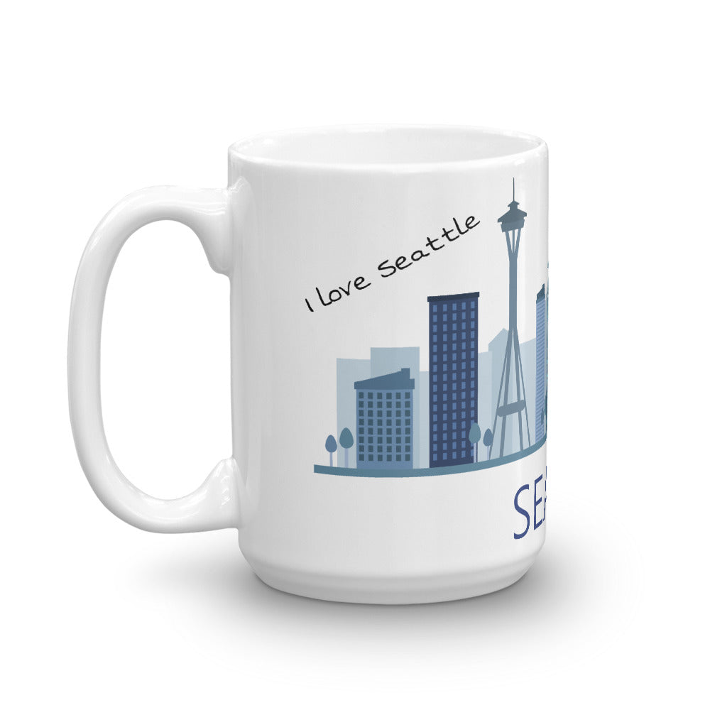 I love Seattle Mug - The City of Goodwill