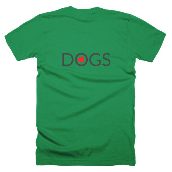 Love Dogs short sleeve men's t-shirt