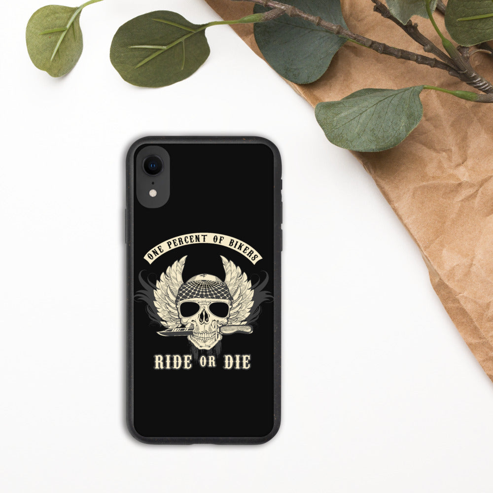 Ride or Die Biker Phone Case - Biodegradable phone case