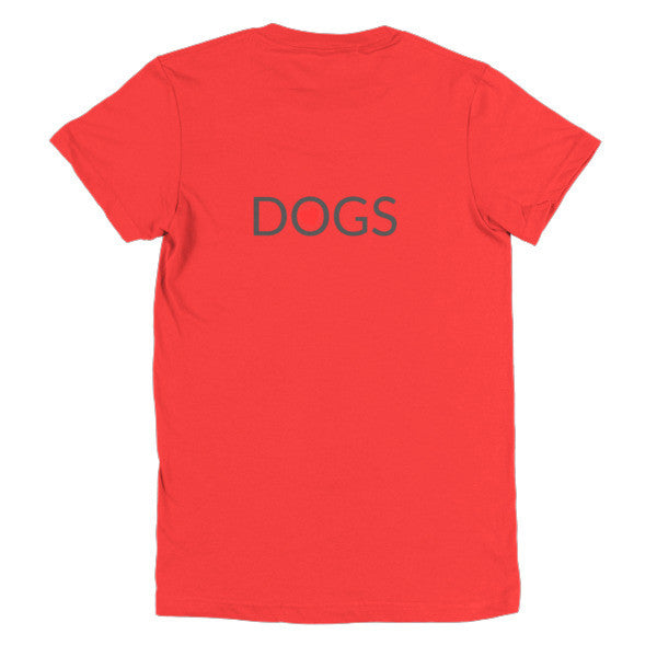 Love Dogs short sleeve women's t-shirt