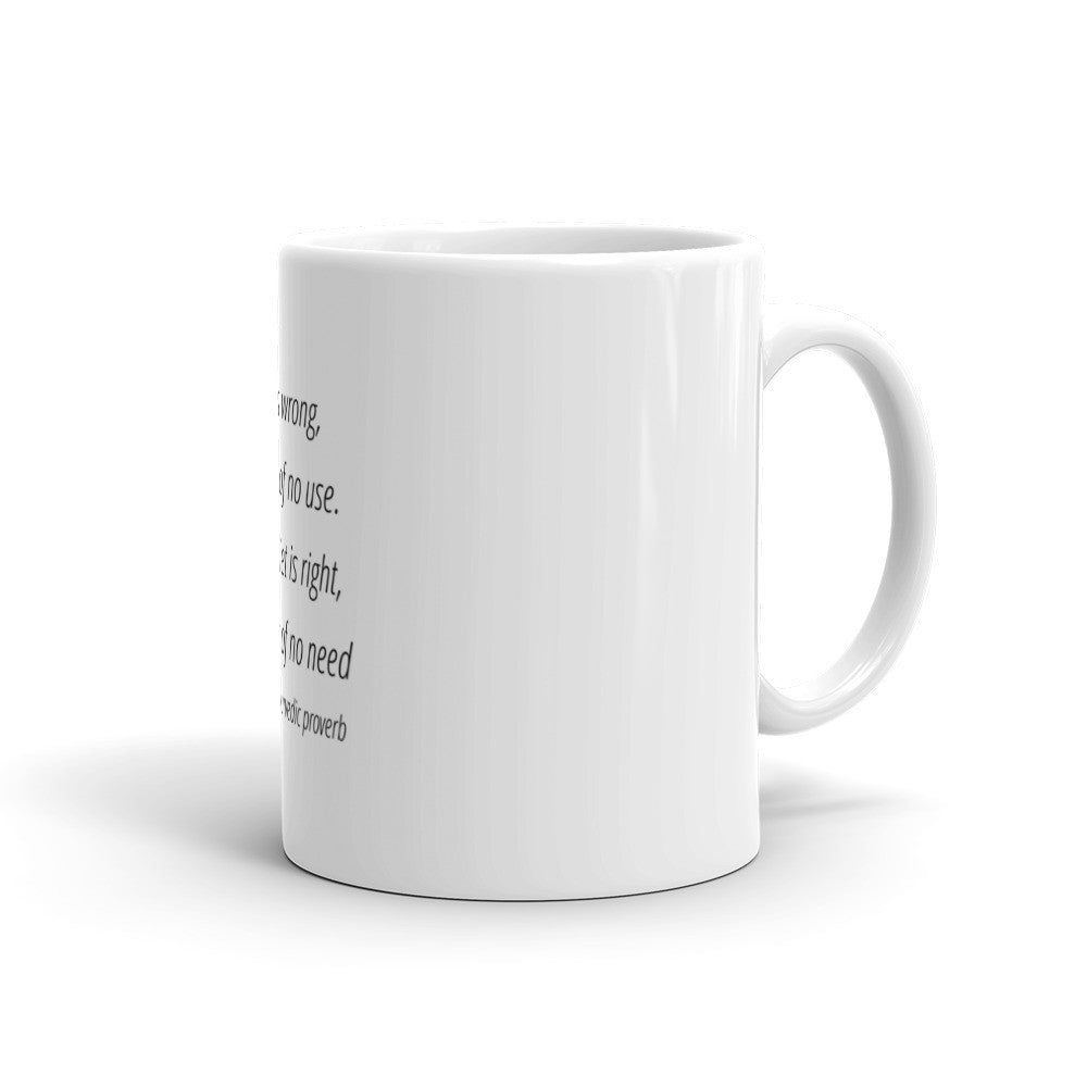 When diet is wrong - Mug