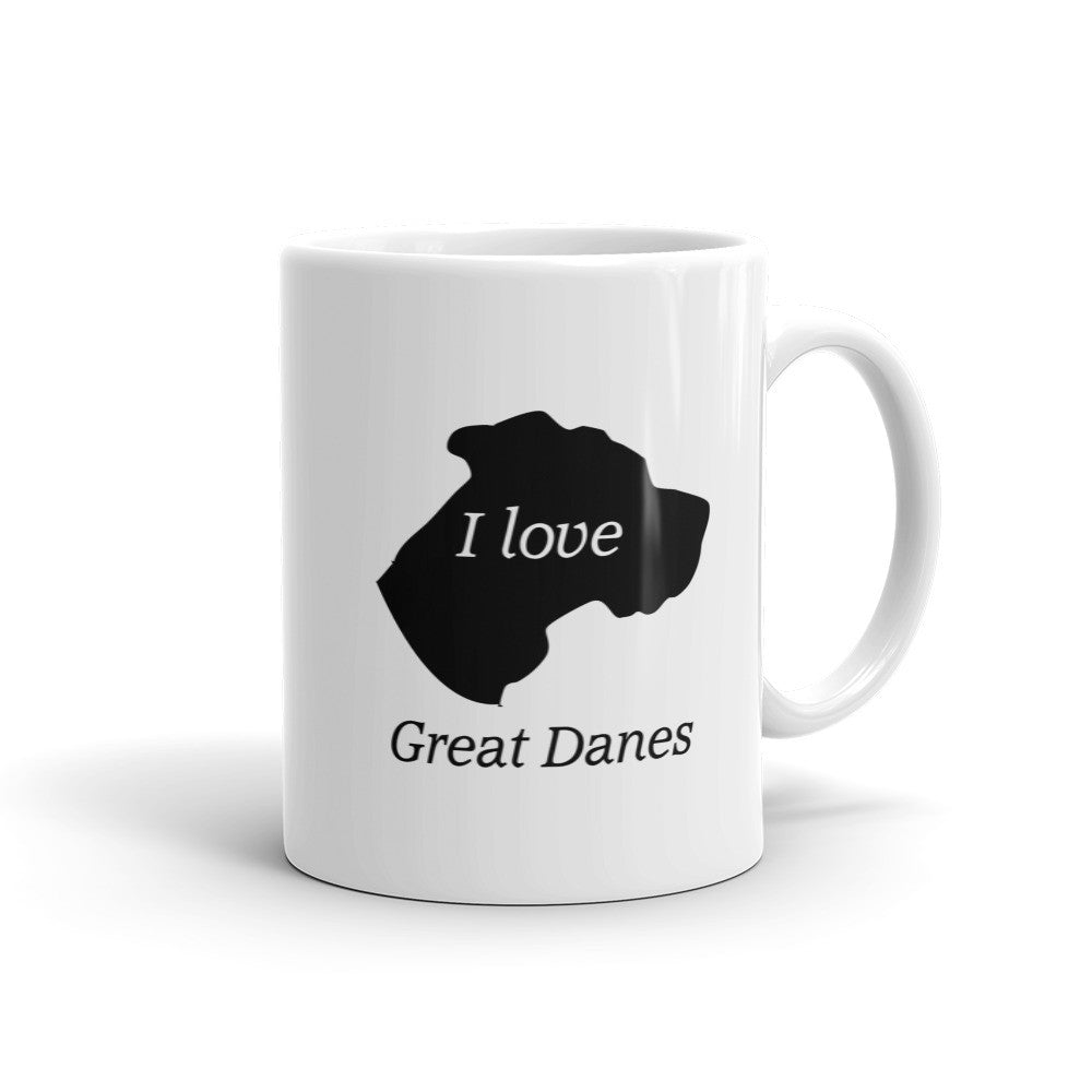 I love Great Danes Mug