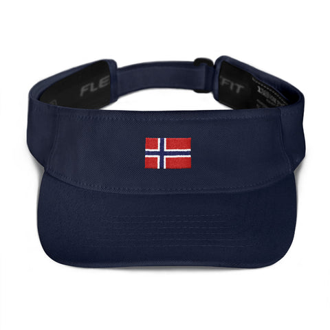 Image of Norwegian Flag Visor