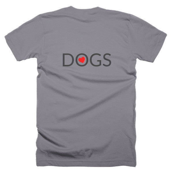 Love Dogs short sleeve men's t-shirt