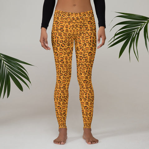 Leggings with Cheetah Print