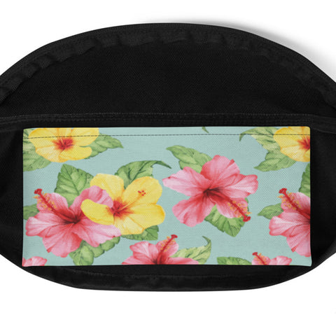 Image of Summer Fanny Pack- Tropical Flowers