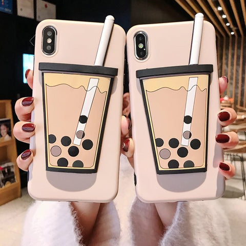 Image of Bubble Tea iPhone Case