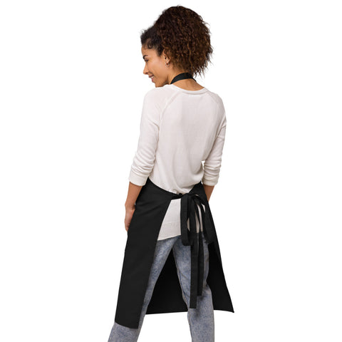 Image of Raw Food Chef Organic cotton apron | 100% Organic Cotton Apron with Pockets