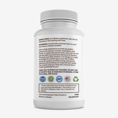 Image of Men's Daily Multivitamin | Made in USA