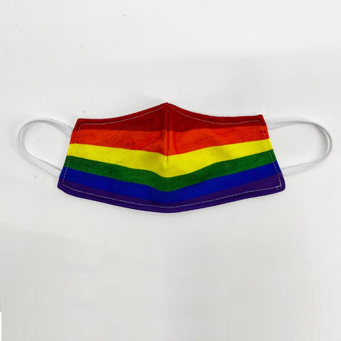 Gay Pride Flag Face Cover